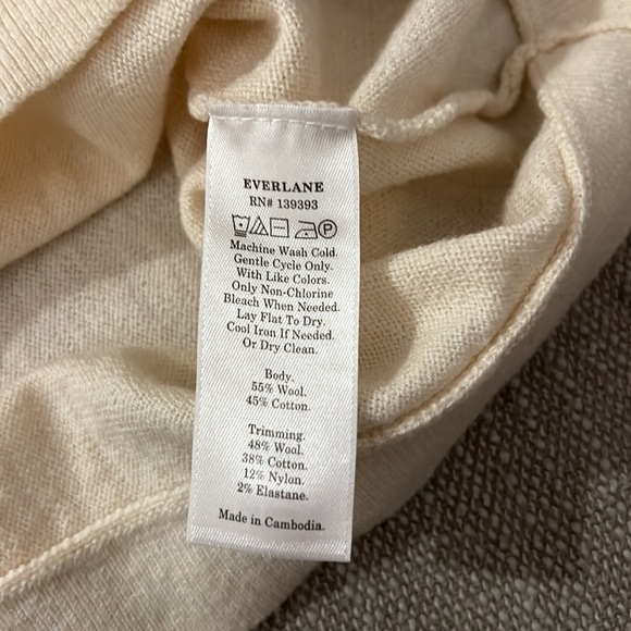 Merino Wool Collared Sweater - Picture 3 of 3